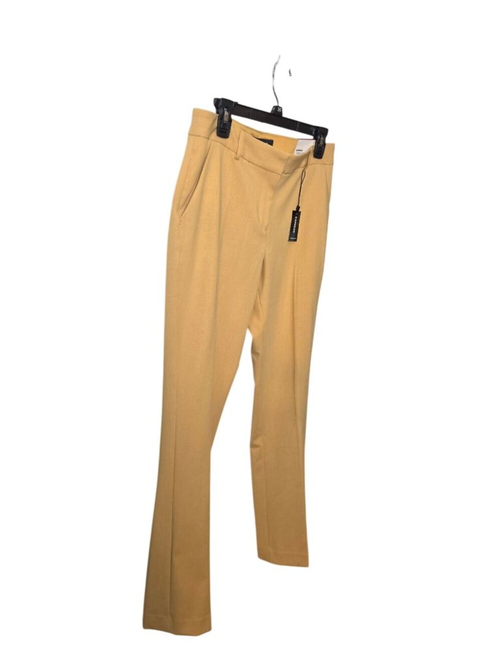 Classic Professional Express Gold Dress Pants Office Quiet Luxury Polished - Picture 9 of 13